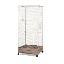 Voltrega Pajarera 420 Gris 65,5x54x150 cm Oliva