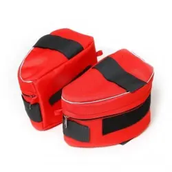 Bolsas laterales Julius K9 color Rojo