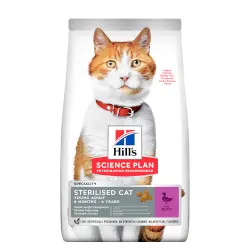 Hill's Science Plan Adult Sterilised con pato pienso para gatos - 10 kg