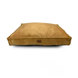 Leeby Colchoneta Impermeable y Desenfundable Dorada para perros