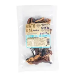 Natural Snackys Snack para Perros Cabeza de Pulpo Deshidratada, 1 x 100 gr