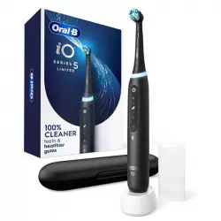 Oral-B iO5 Cepillo de Dientes Eléctrico Recargable + Estuche Negro
