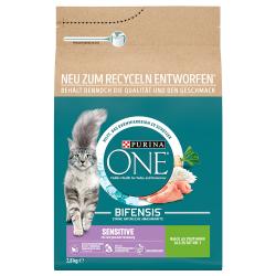 Purina ONE Sensitive pienso para gatos - 2,8 kg