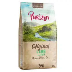 Purizon Cat Adult Sterilized cordero con pescado - Original Daily 65 % - 6,5 kg