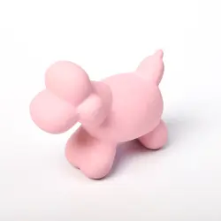 Tootoy! Chew Balloon Poodle mordedor con sonido para perros