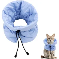 UAMLY Collar de recuperación ajustable para gatos - 1 pieza
