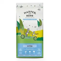 2 kg Harper & Bone Flavours Farm Pienso Pollo y Pavo para gatitos