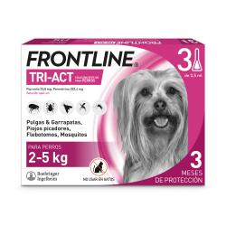 Frontline Tri-Act 2-5 Kg (3 pipetas)