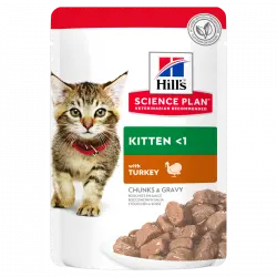 Hill's Feline Kitten Pavo (sobre) 85 gr.