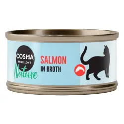 Cosma Nature 6 x 70 g - Salmón