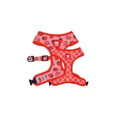 Dukier Arnés Reversible Estampado Berry Love para perros - XL
