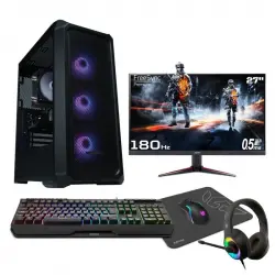 Epical-Q Pack Epic82 AMD Ryzen 5 5600/16GB/1TB SSD/RTX 3060 + Monitor 27" FHD 180Hz + Combo Gaming