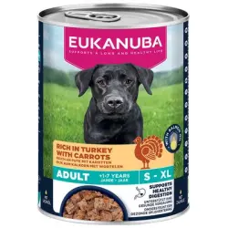 Eukanuba Adult rico en pavo con zanahoria - 6 x 400 g