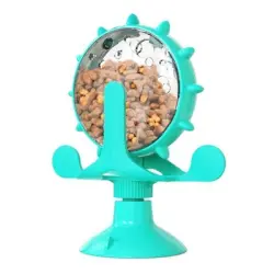 FurryFusion Dispensador giratorio de comida para perros y gatos - Artículo 1