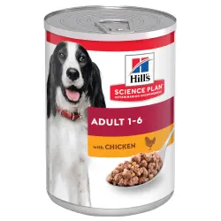Hill's Adult Science Plan latas para perros - Pollo (6 x 370 g)