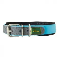 Hunter Collar Convenience para perros color Turquesa T-35