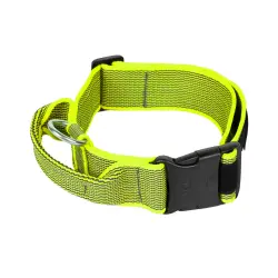 JULIUS K9 Collar asa de agarre neon para perros - Ancho:40mm Medida: 38-53cm
