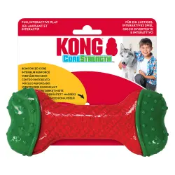 KONG Holiday CoreStrength hueso para perros - Talla M/L: L 17,7 x A 8,2 cm
