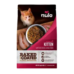 Nulo Baked & Coated Pollo, Pavo y Pato pienso para gatitos 0.75 kg