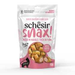 Schesir Snax! Cerdo Snacks para gato 60 g