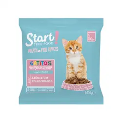 Start Kitten Mix Pollo y Atún Gelatina en sobre – Multipack 4