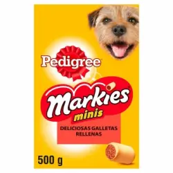 Snack para perros adultos Pedigree Markies Minis 500 gr
