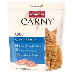 Animonda Carny Adult con pollo y trucha pienso para gatos - 350 g