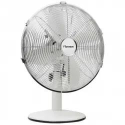 Bestron Ventilador de Sobremesa Retro 35W Blanco