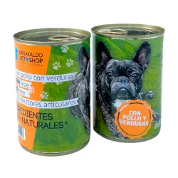 Comida Húmeda para Perros Grain Free Pollo y Verduras BVS | Comida Húmeda Paté Grain Free Pollo y Verduras BVS para perros de todas las razas.