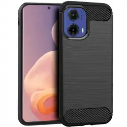 Cool Carcasa Carbon Negro para Motorola Moto G85 5G