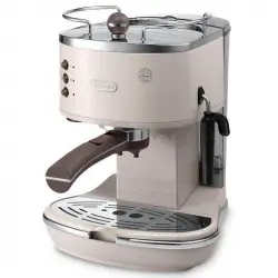 DeLonghi Icona Vintage ECOV311.BG Cafetera Espresso 15 Bares Caoba/Crema
