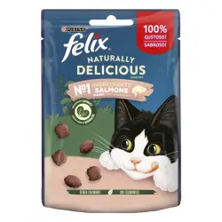 Felix Bocaditos Naturally Delicious de Salmón para gatos
