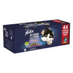 Felix Fantastic Selección de Sabores sobres en gelatina - Multipack 44 sobres x 85 g