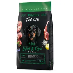 Fitmin dog For Life Cordero y Arroz Mini - 12 kg
