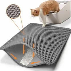 IntiMeg Alfombrilla para gatos - Atraparelas para gatos - Artículo 1