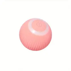 IntiMeg  eléctrico para gatos con forma de bola rodante - Rosa