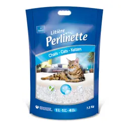 Litière Perlinette Irrégulière arena de sílice para gatos - 7,2 kg