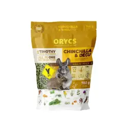 ORYCS Chinchilla & Degu Alimento completo para chinchillas y degús - 700 g