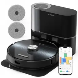 Proscenic M9 Robot Aspirador 500PA de Succión 5200mAh 180 Min de Autonomía Negro