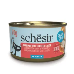 Schesir Lata Sardinas y Bogavante en salsa para gatos 70 g