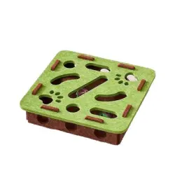 UAMLY  interactivo para gatos para rascar y cavar - Verde