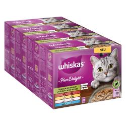 Whiskas Pure Delight 48 x 85 g Pack Mixtos en bolsitas - Ragout mixto en gelatina