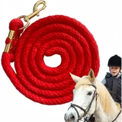ZooVenture Cuerda de entrenamiento de 2 m para caballos - Azul