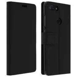 Avizar Funda Billetera Negra para Xiaomi Mi 8 Lite