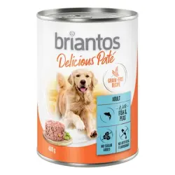 Briantos Delicious Paté 6 x 400 g - Pescado y guisantes