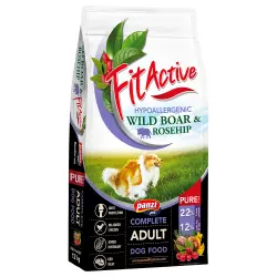 FitActive Pure Hypoallergenic jabalí y rosa mosqueta - 12 kg