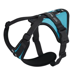 Julius-K9 Longwalk Light Azul Clarito arnés para perros - L