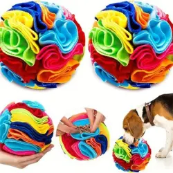 MCBOSON Pelota de juguete interactiva para perros, puede gotear comida - 1 pieza