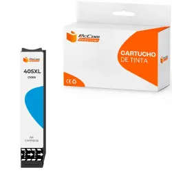 Pccom Essential Cartucho Tinta Compatible con Epson 405XL Cian