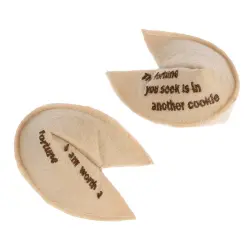 TIAKI galletas de la fortuna con hierba gatera - Set de 2